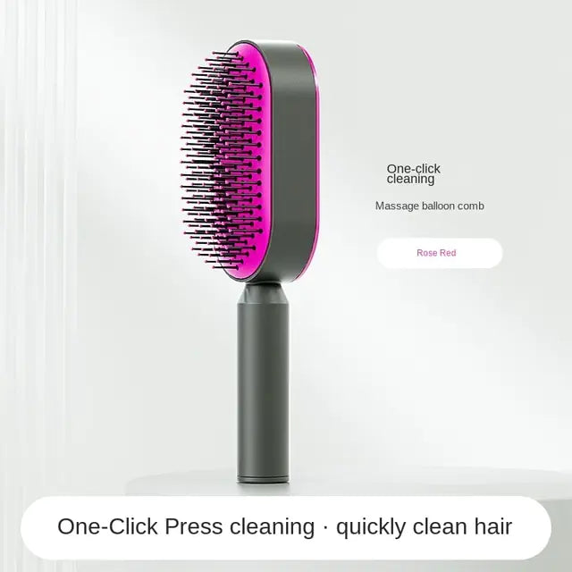 ClearComb - Self Cleaning Hair Brush