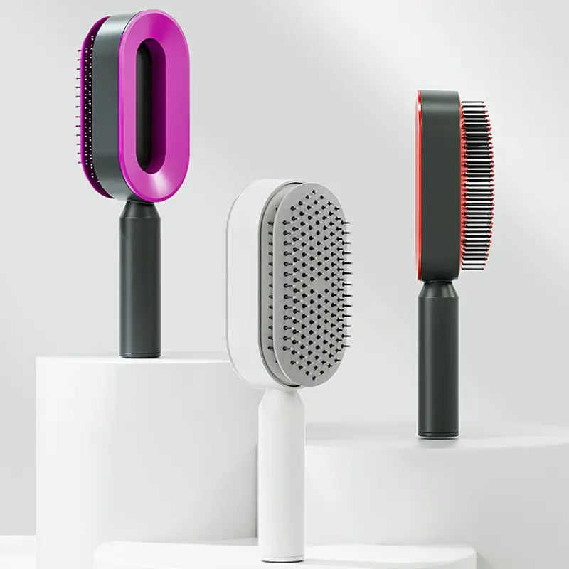 ClearComb - Self Cleaning Hair Brush
