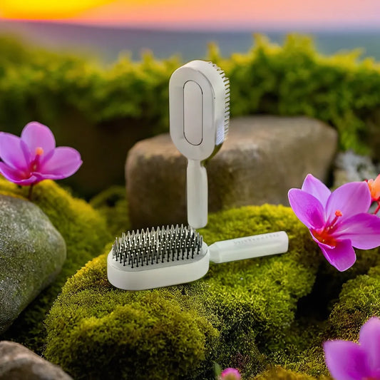 ClearComb - Self Cleaning Hair Brush