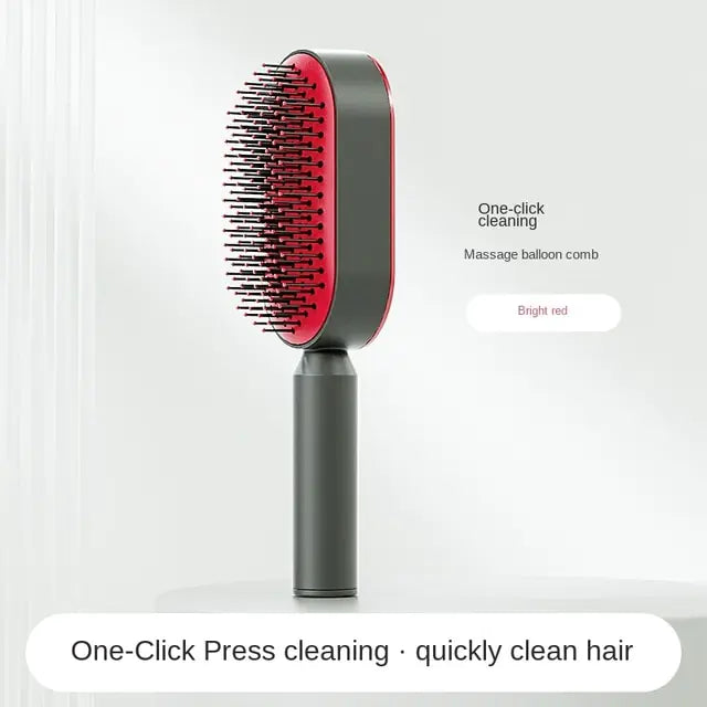 ClearComb - Self Cleaning Hair Brush